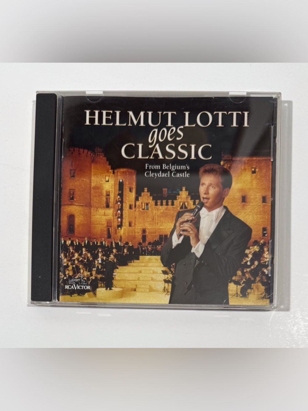 Helmut Lotti Goes Classic CD - Gold and Black Cover